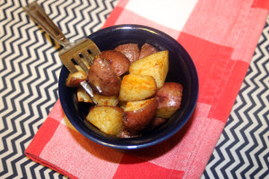 These potatoes are a great side dish.