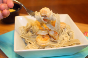 Add sauteed shrimp if your feeling adventerous!