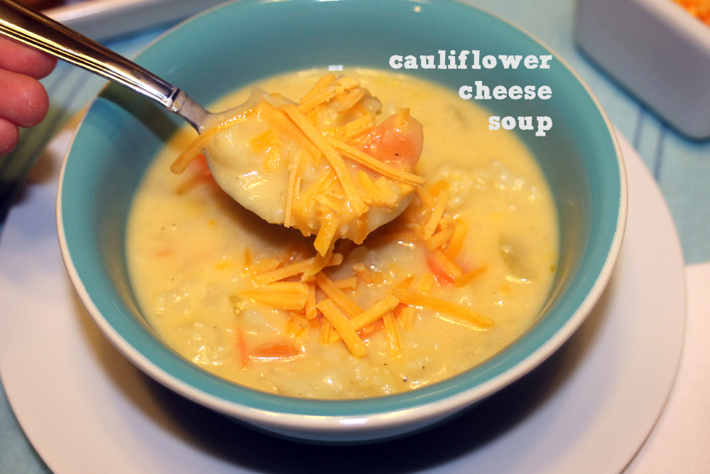 Cauliflower Cheese Soup