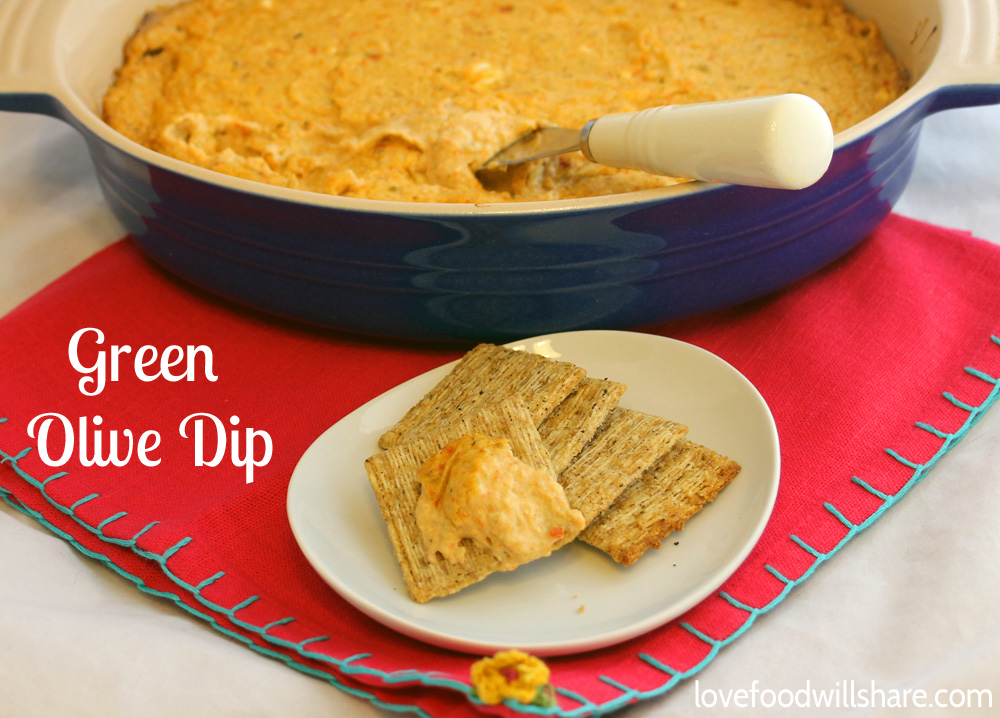 Green Olive Dip Recipe Unique Veggie Dips Love Food, Will Share