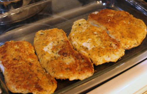 Parmesan Crusted Pork Chop Recipe