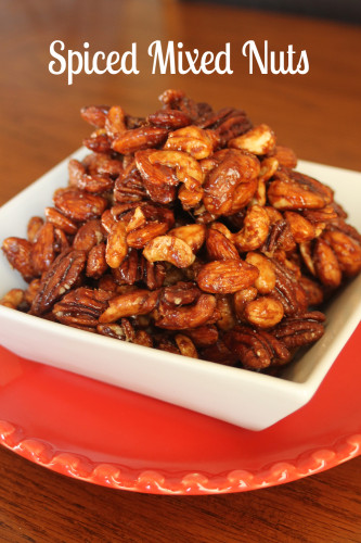 Crock Pot Spiced Mix Nuts