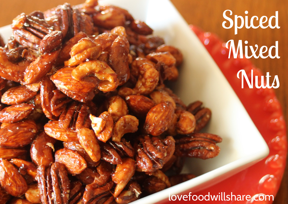 Crock Pot Spiced Mixed Nuts