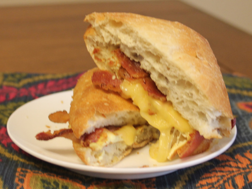 Copycat Starbuck's Bacon & Gouda Sandwich - Love Food, Will Share